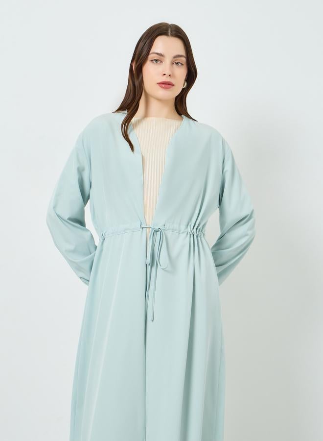 ستايلي عباية كيمونو برباط خصر للنساء - Image 2